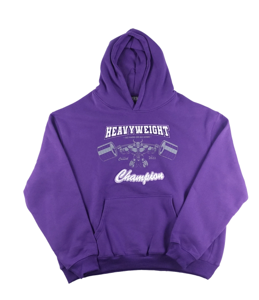 CaseOh's Heavyweight Hoodie 2.0 Purple