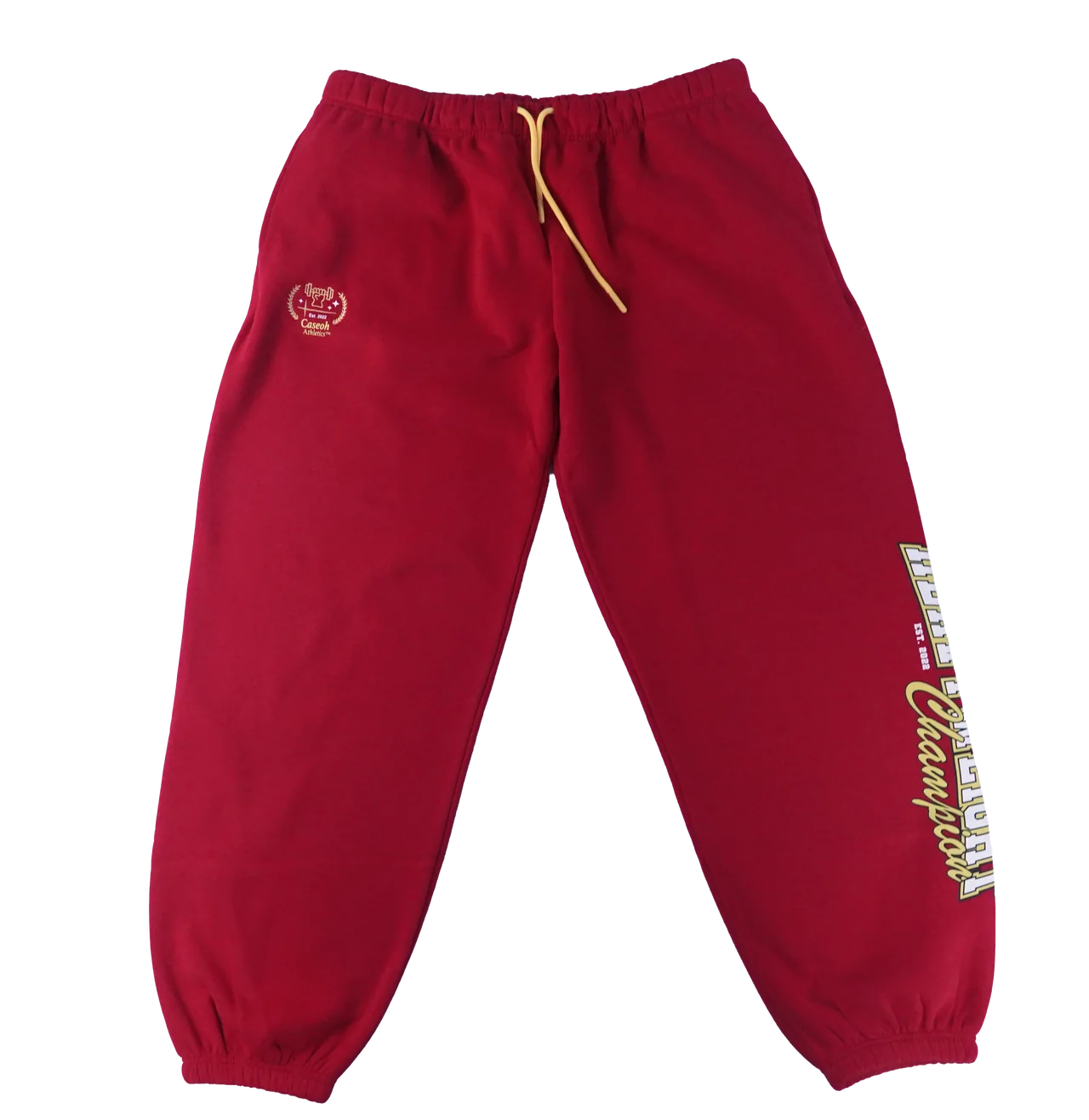 CaseOh's Heavyweight Sweatpants 2.0 Red
